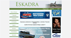 Desktop Screenshot of eskadra.net