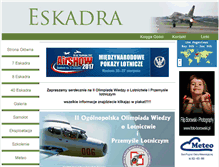Tablet Screenshot of eskadra.net
